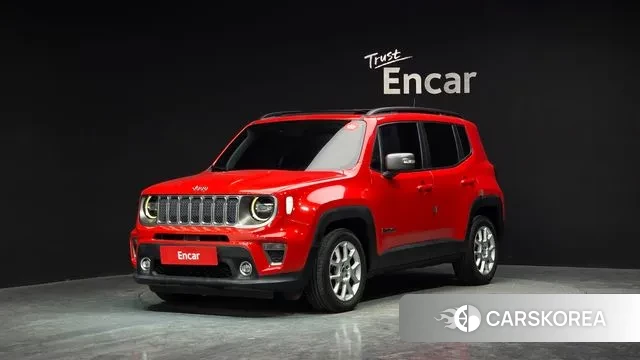 Jeep Renegade 2021 Красный из Кореи