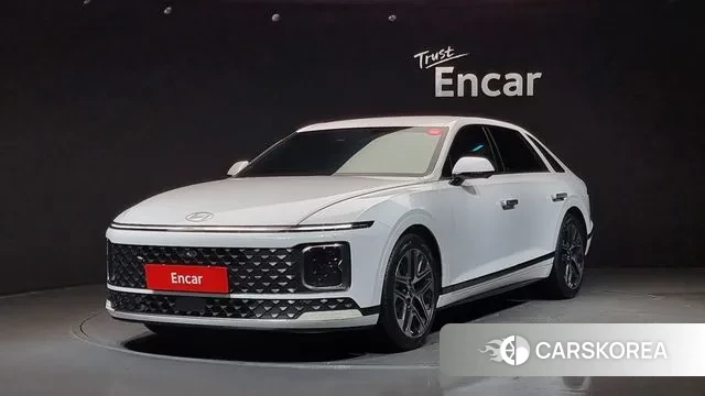 Hyundai Grandeur (GN7) 2023 Белый из Кореи