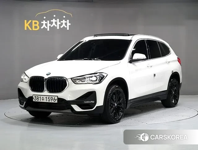 BMW X1 (F48) 2019 Белый из Кореи