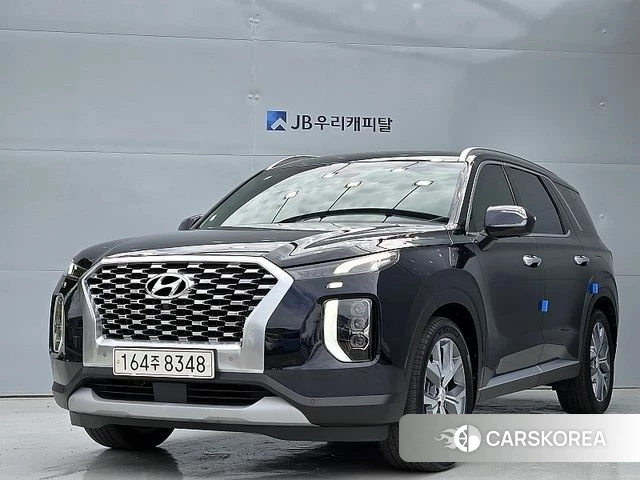 Hyundai Palisade 2019 Темно-зеленый из Кореи