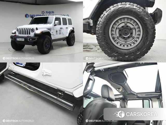 Jeep Wrangler (JL) 2022 Белый из Кореи