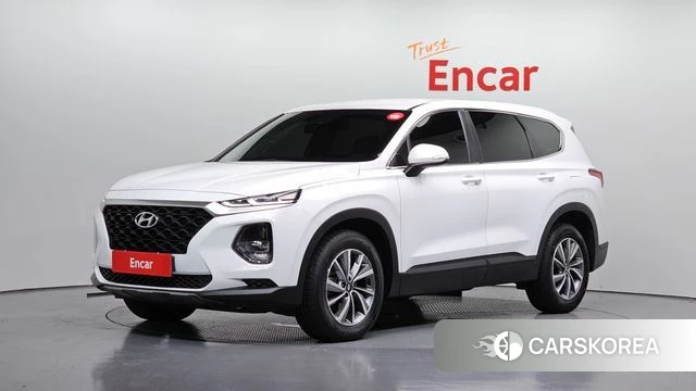 Hyundai Santa Fe TM 2018 Белый из Кореи