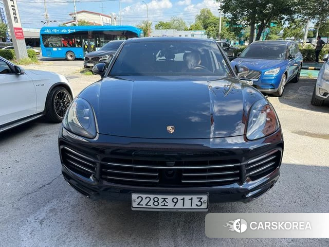 Porsche Cayenne (PO536) 2019 Синий из Кореи