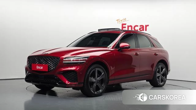Genesis GV70 2021 Красный из Кореи