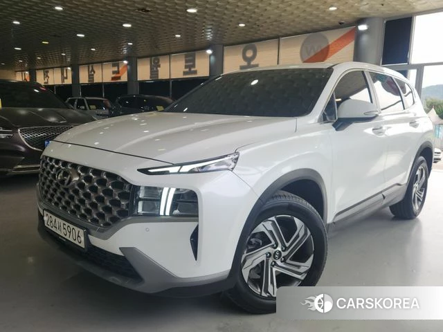 Hyundai The New Santa Fe 2021 Белый из Кореи