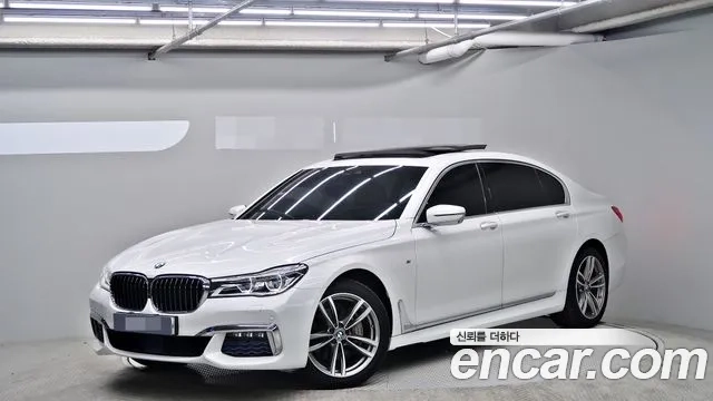 BMW 7 Series (G11) 2018 Белый из Кореи