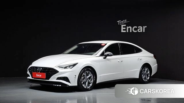 Hyundai Sonata (DN8) 2022 Белый из Кореи