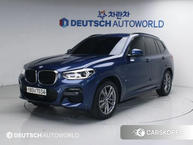 BMW X3 (G01) 2020 Синий из Кореи