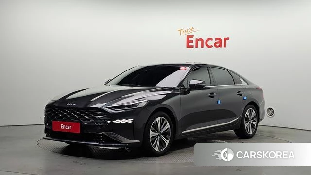 Kia K8 Hybrid 2023 Серый из Кореи