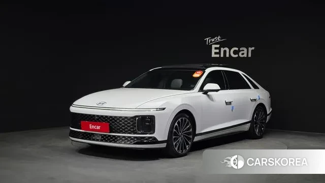 Hyundai Grandeur Hybrid (GN7) 2023 Белый из Кореи