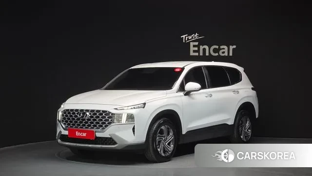 Hyundai The New Santa Fe 2021 Белый из Кореи
