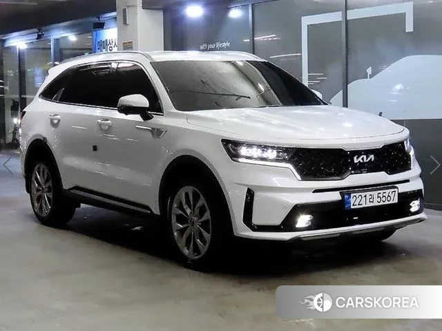 Kia Sorento 4th Generation 2023 Белый из Кореи