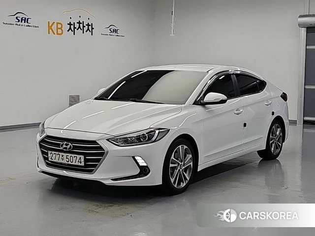 Hyundai Avante AD 2018 Белый из Кореи