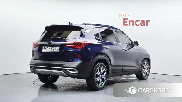 Kia Seltos 2019 Синий из Кореи