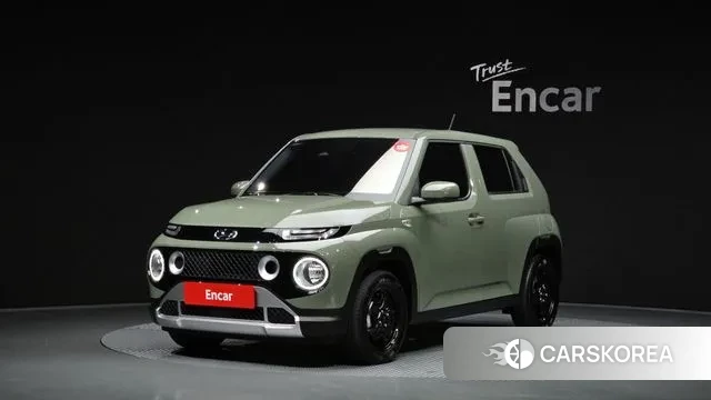 Hyundai Casper 2023 Светло-зеленый из Кореи