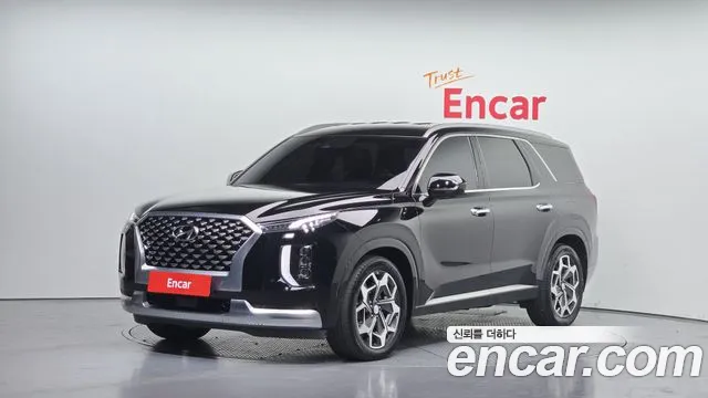 Hyundai Palisade 2021 Черный из Кореи
