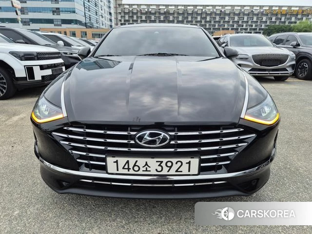 Hyundai Sonata Hybrid (DN8) 2023 Черный из Кореи
