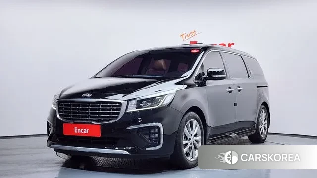 Kia The New Carnival 2018 Черный из Кореи