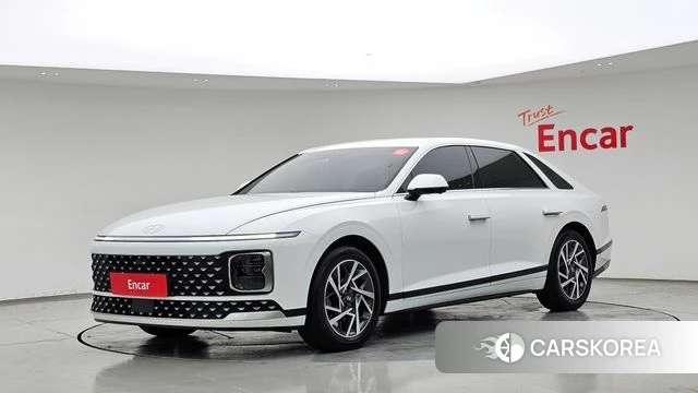 Hyundai Grandeur Hybrid (GN7) 2023 Белый из Кореи
