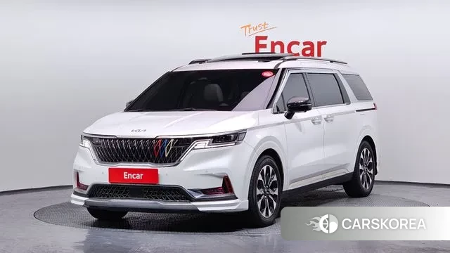 Kia Carnival 4th generation 2021 Белый из Кореи