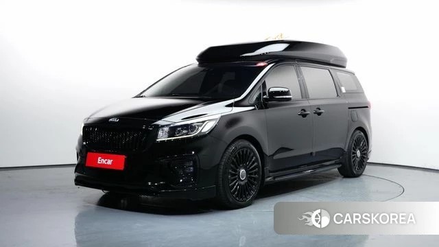 Kia The New Carnival 2018 Черный из Кореи