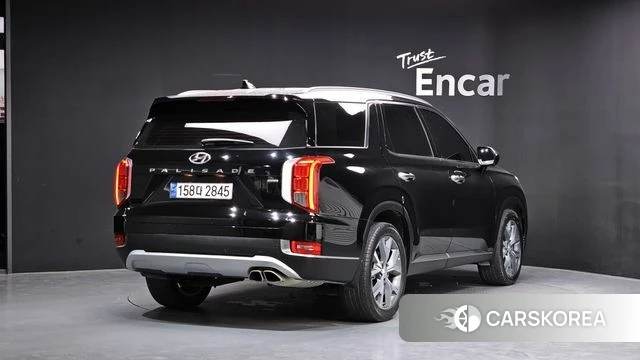 Hyundai Palisade 2022 Черный из Кореи