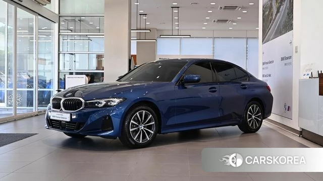 BMW 3 Series (G20) 2023 Синий из Кореи