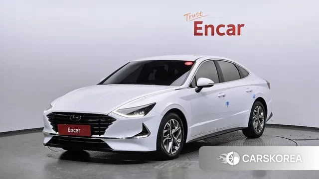 Hyundai Sonata (DN8) 2021 Белый из Кореи