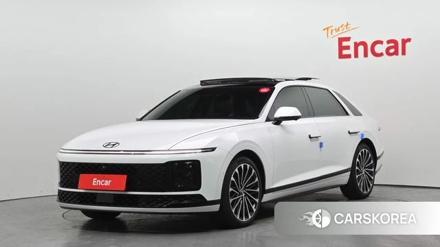 Hyundai Grandeur (GN7) 2025 Белый из Кореи