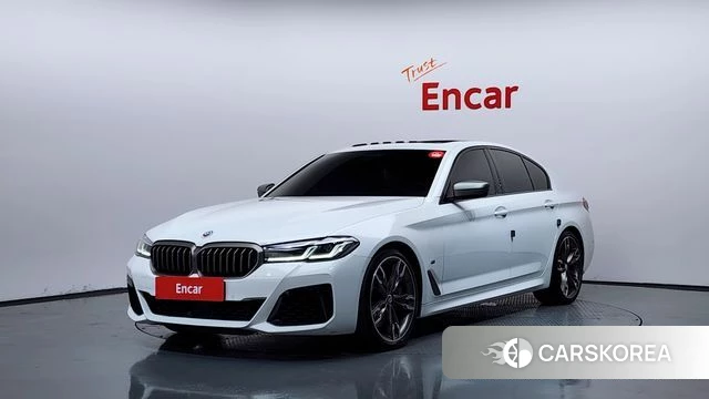 BMW 5 Series (G30) 2021 Белый из Кореи