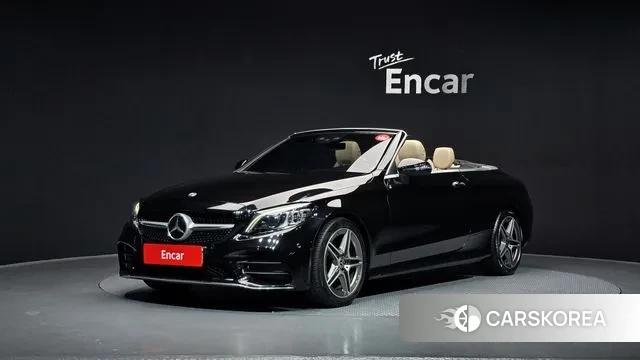 Mercedes-Benz C-Class W205 2021 Черный из Кореи