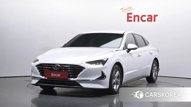 Hyundai Sonata (DN8) 2019 Белый из Кореи