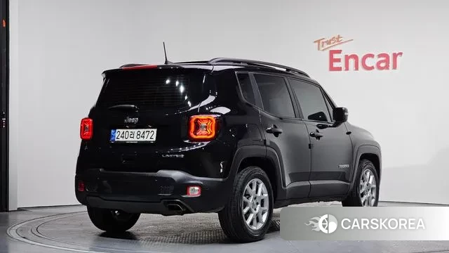 Jeep Renegade 2021 Черный из Кореи