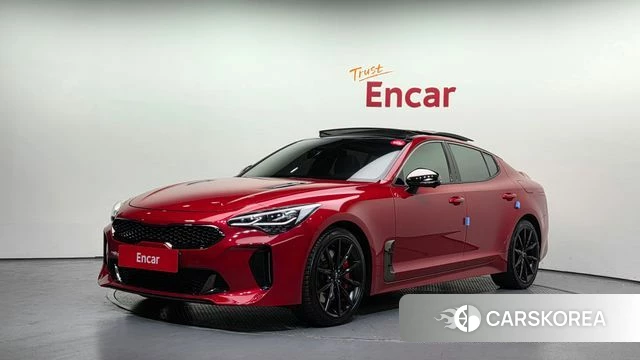 Kia Stinger Meister 2022 Красный из Кореи
