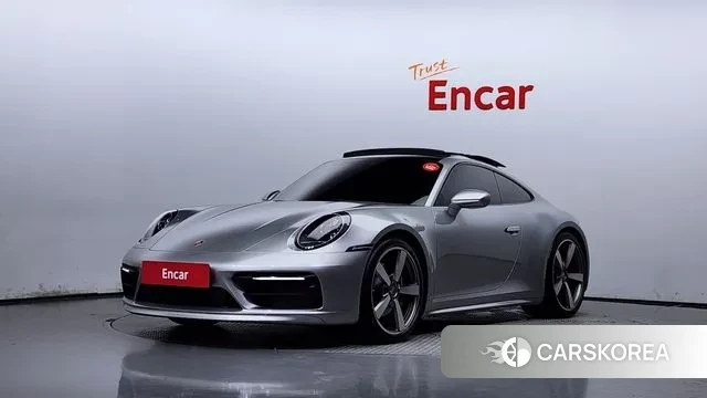 Porsche 911(992) 2024 Серебристо-серый из Кореи