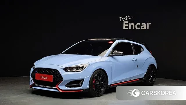 Hyundai Veloster (JS) 2019 Небесно-голубой из Кореи