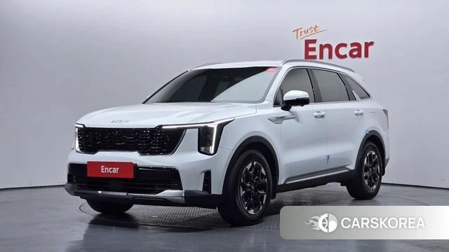Kia The New Sorento 4th Generation 2024 Белый из Кореи
