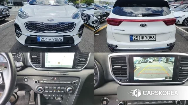 Kia Sportage The Bold 2020 Жемчужный цвет из Кореи