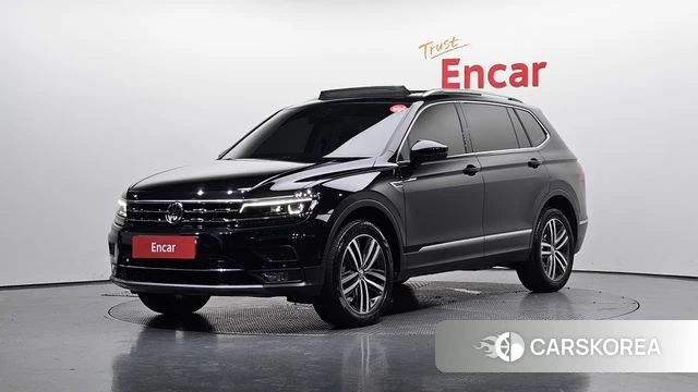 Volkswagen Tiguan Allspace 2020 Черный из Кореи