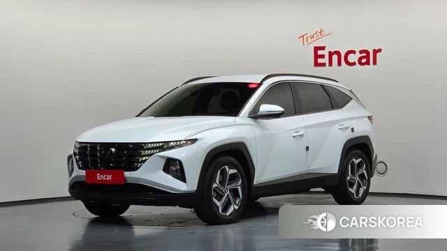 Hyundai Tucson (NX4) 2021 Белый из Кореи