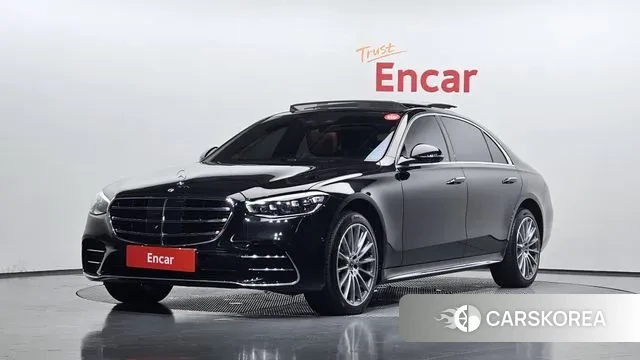 Mercedes-Benz S-Class W223 2022 Черный из Кореи