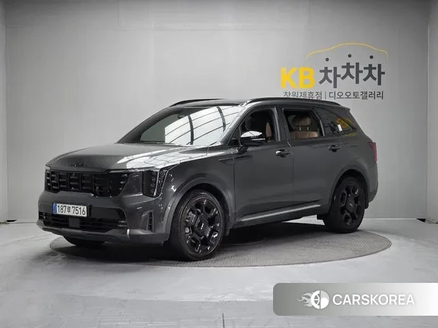Kia The New Sorento 4th Generation 2024 Серый из Кореи