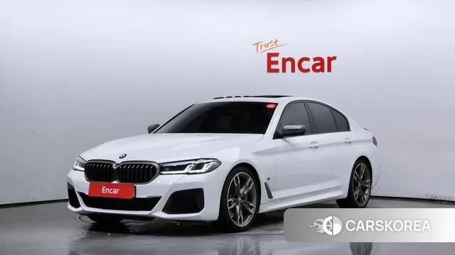 BMW 5 Series (G30) 2021 Белый из Кореи