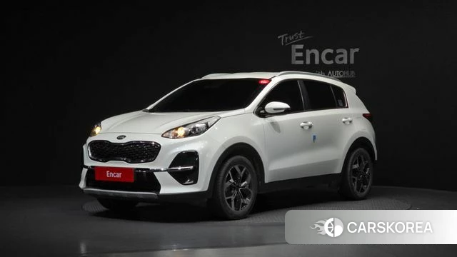 Kia Sportage The Bold 2021 Белый из Кореи