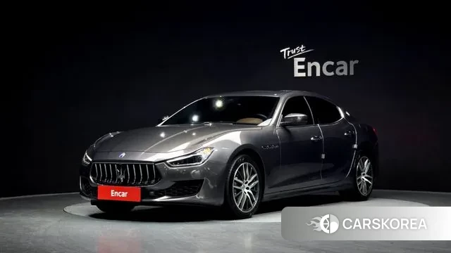 Maserati Ghibli 2018 Серый из Кореи