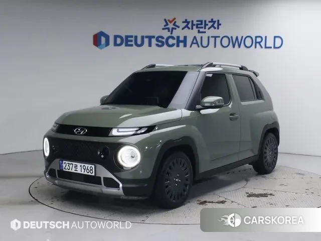 Hyundai Casper 2023 Темно-зеленый из Кореи