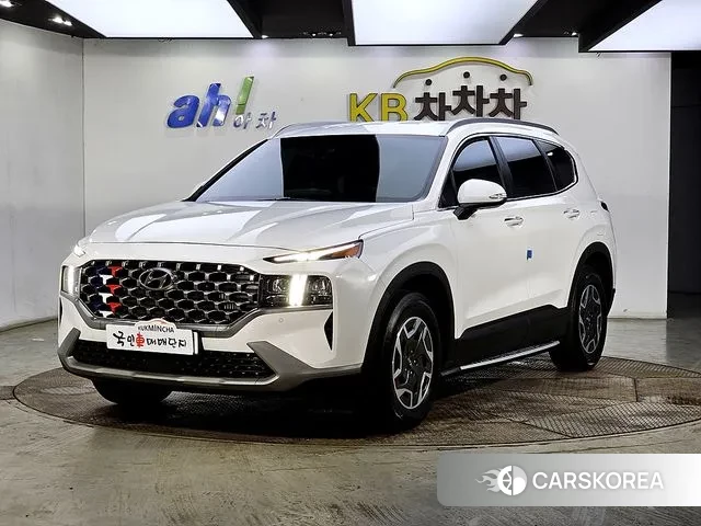 Hyundai The New Santa Fe 2022 Белый из Кореи
