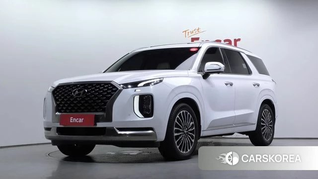 Hyundai Palisade 2021 Белый из Кореи