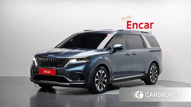 Kia Carnival 4th generation 2022 Синий из Кореи