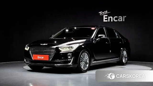 Genesis EQ900 2018 Черный из Кореи